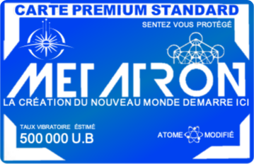 Carte Premium en aluminum